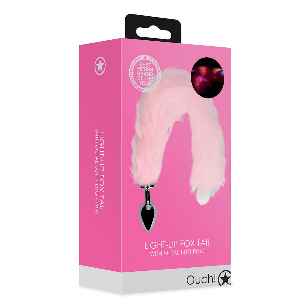 Light-Up Fox Tail Plug Anale con Coda thumbnail 7