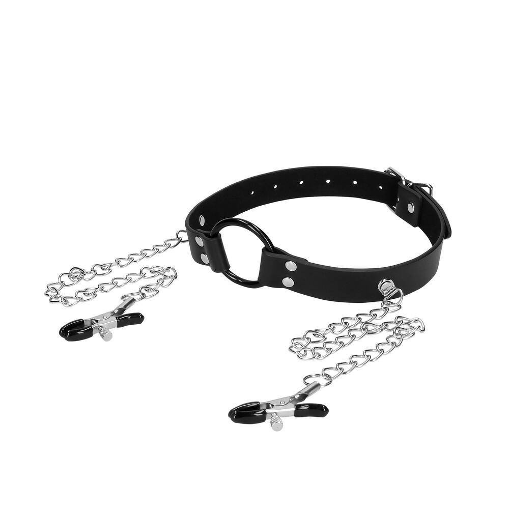 O-Ring Morso Bondage con Pinze
