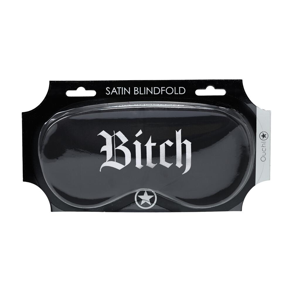 Maschera Sexy Bitch-Printed Satin thumbnail 2