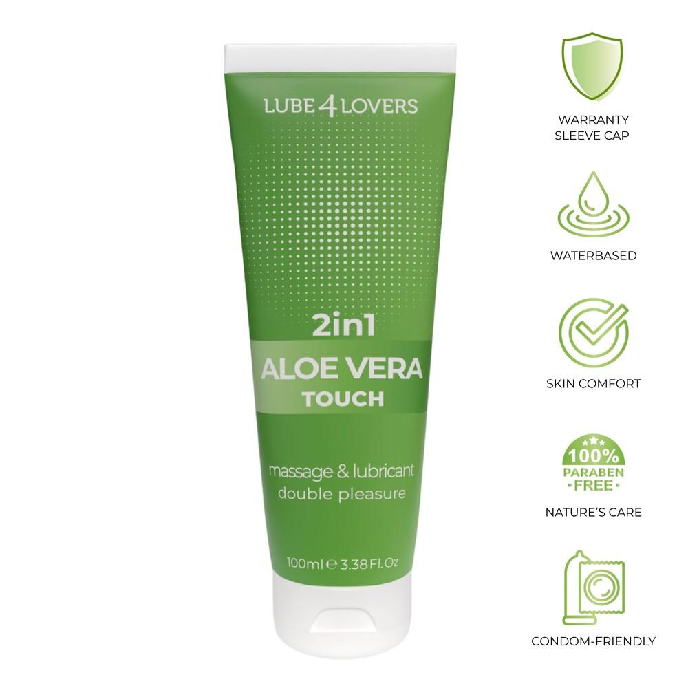 Lubrificante Vaginale 2 in 1 Aloe Vera Touch 100