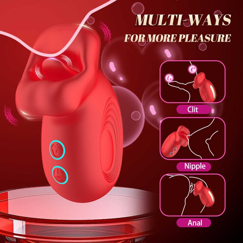 Vibratore Clitoride Cutie Biting Mouth thumbnail 9