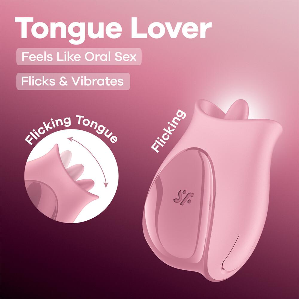 Tongue Lover Vibratore Clitoride