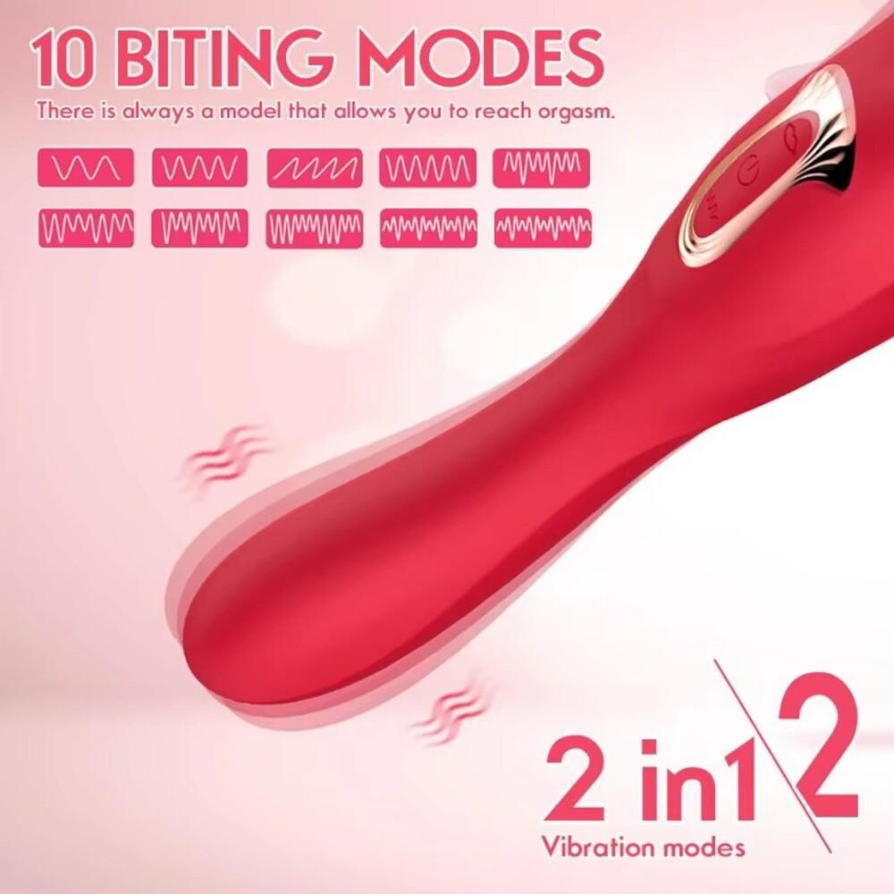 Big Bite Mouth 2 Vibratore Doppia Stimolazione  thumbnail 7