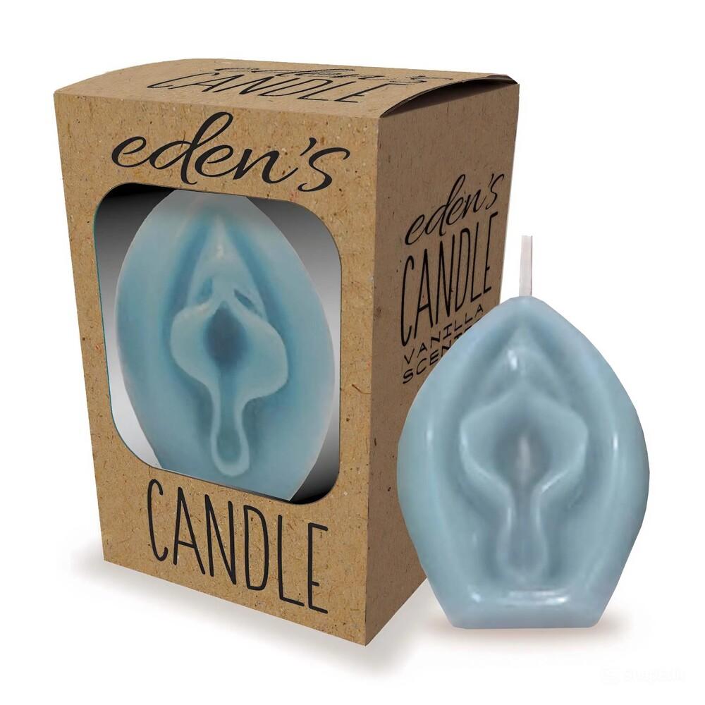 Candela Profumata Vulva Blue Vaniglia thumbnail 3