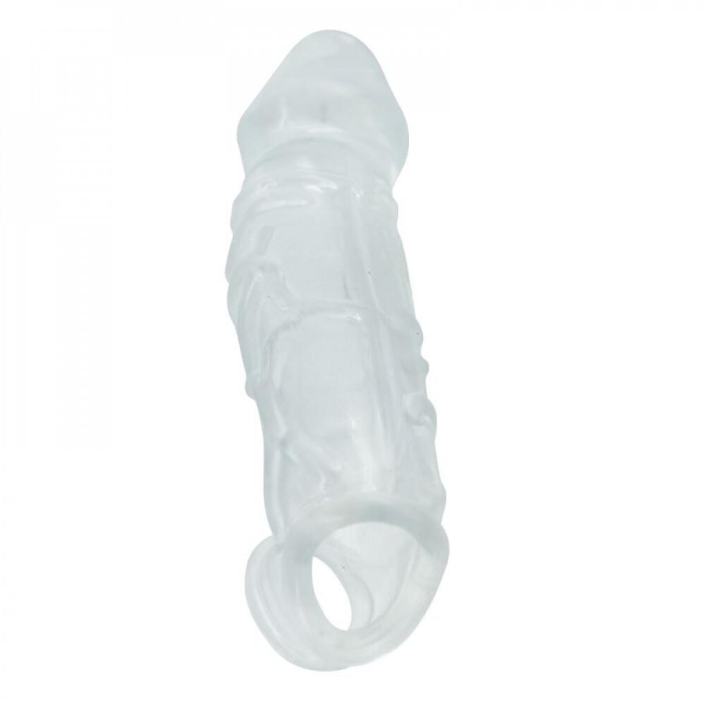 Guaina e Prolunga Pene Big and Real 23 cm thumbnail 3