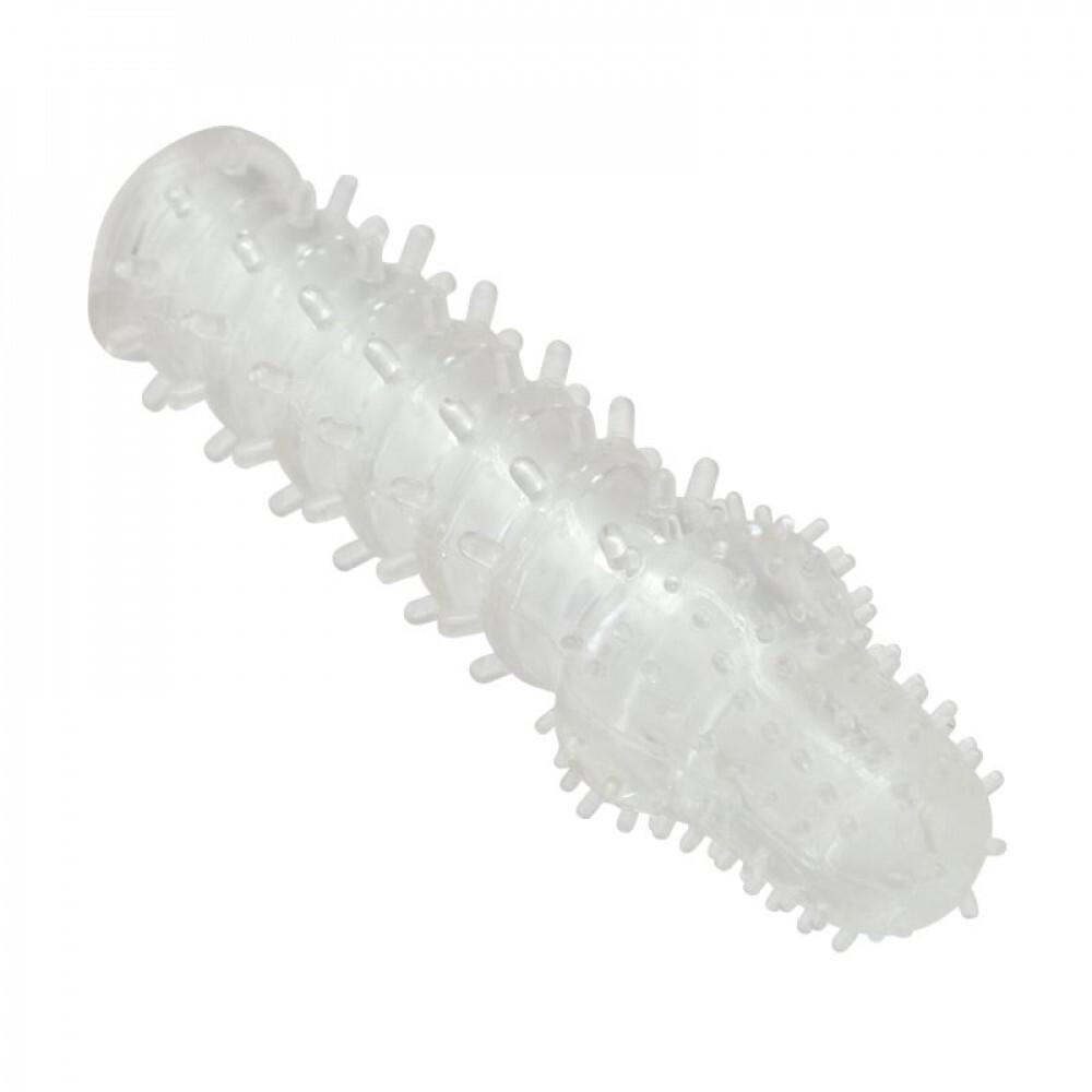 Guaina e Prolunga Pene Bristled Sleeve 14,5 cm thumbnail 3
