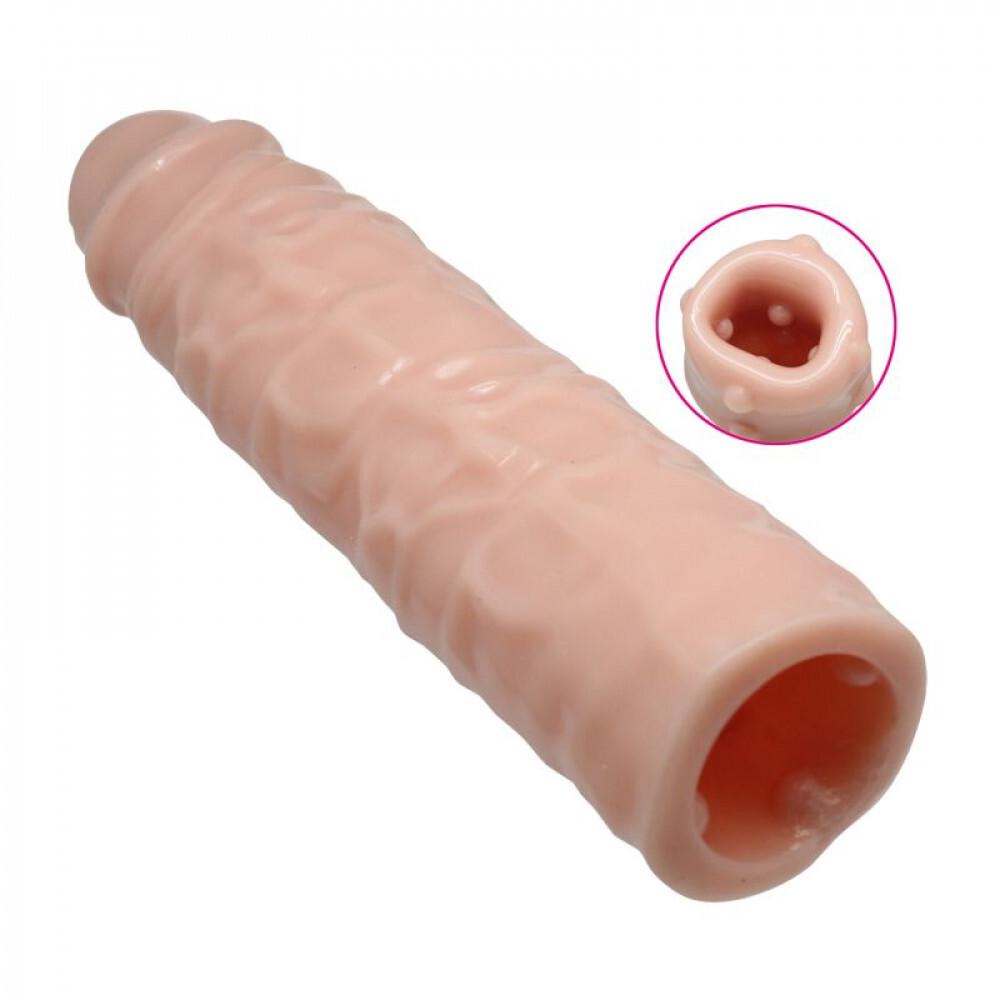 Guaina e Prolunga Pene Hungry Fang 15 cm thumbnail 3