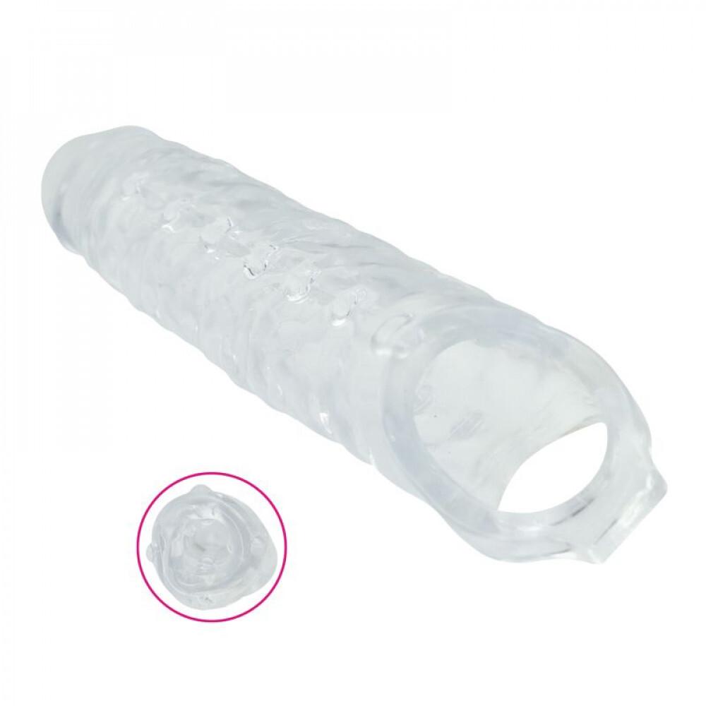 Guaina e Prolunga Pene Mighty Tusk 28 cm thumbnail 3
