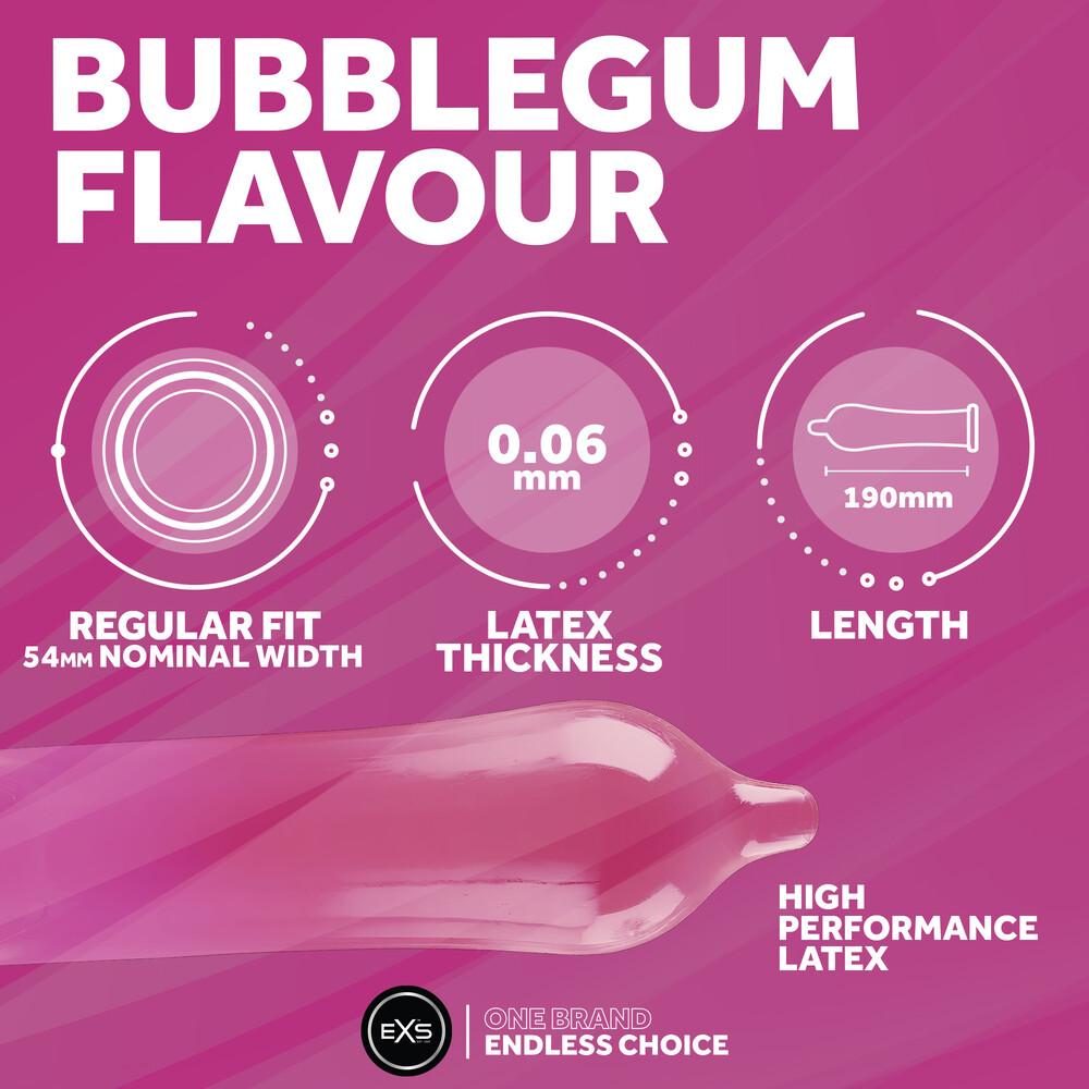 Preservativi Aromatizzati EXS Bubblegum thumbnail 3