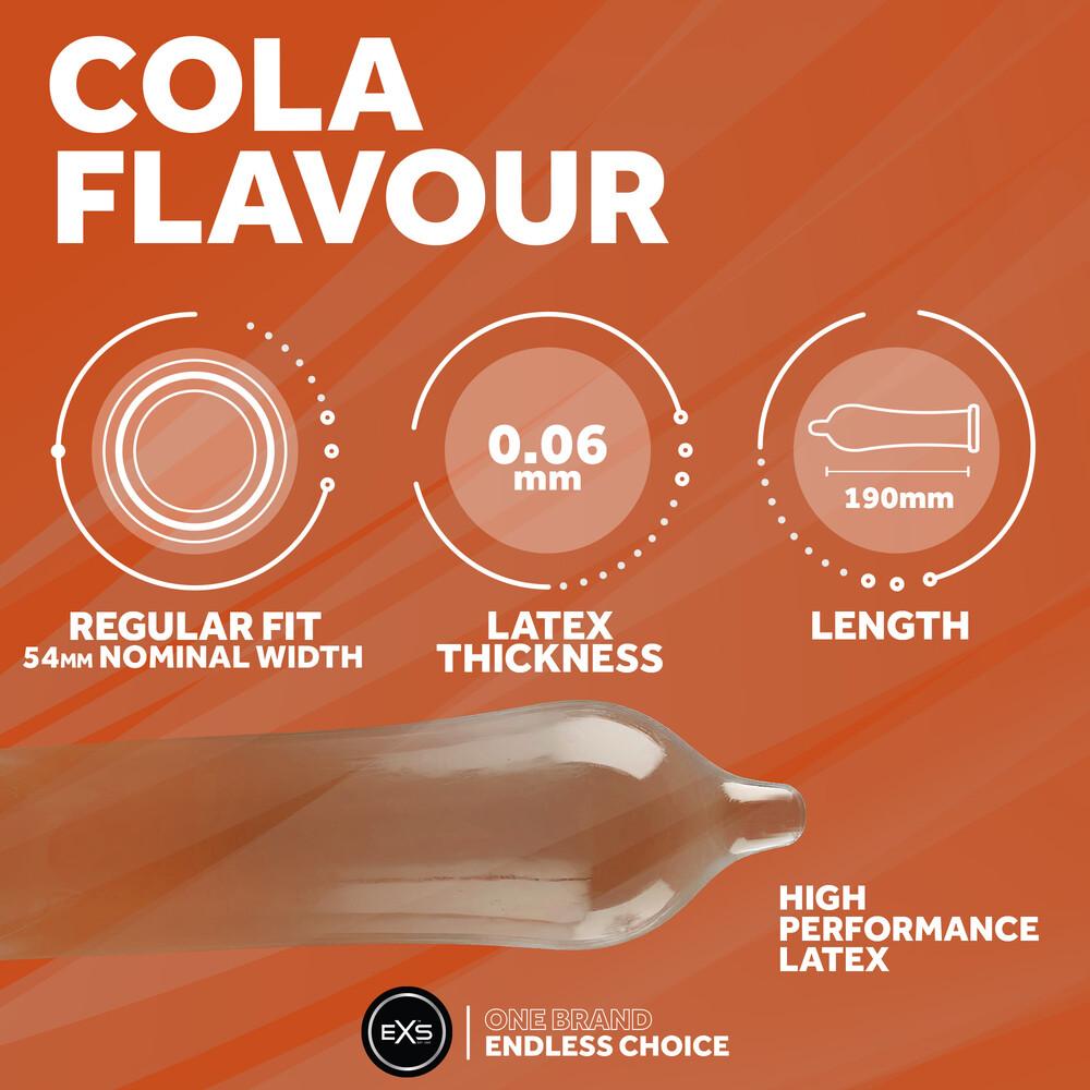 Preservativi Aromatizzati EXS Cola thumbnail 3