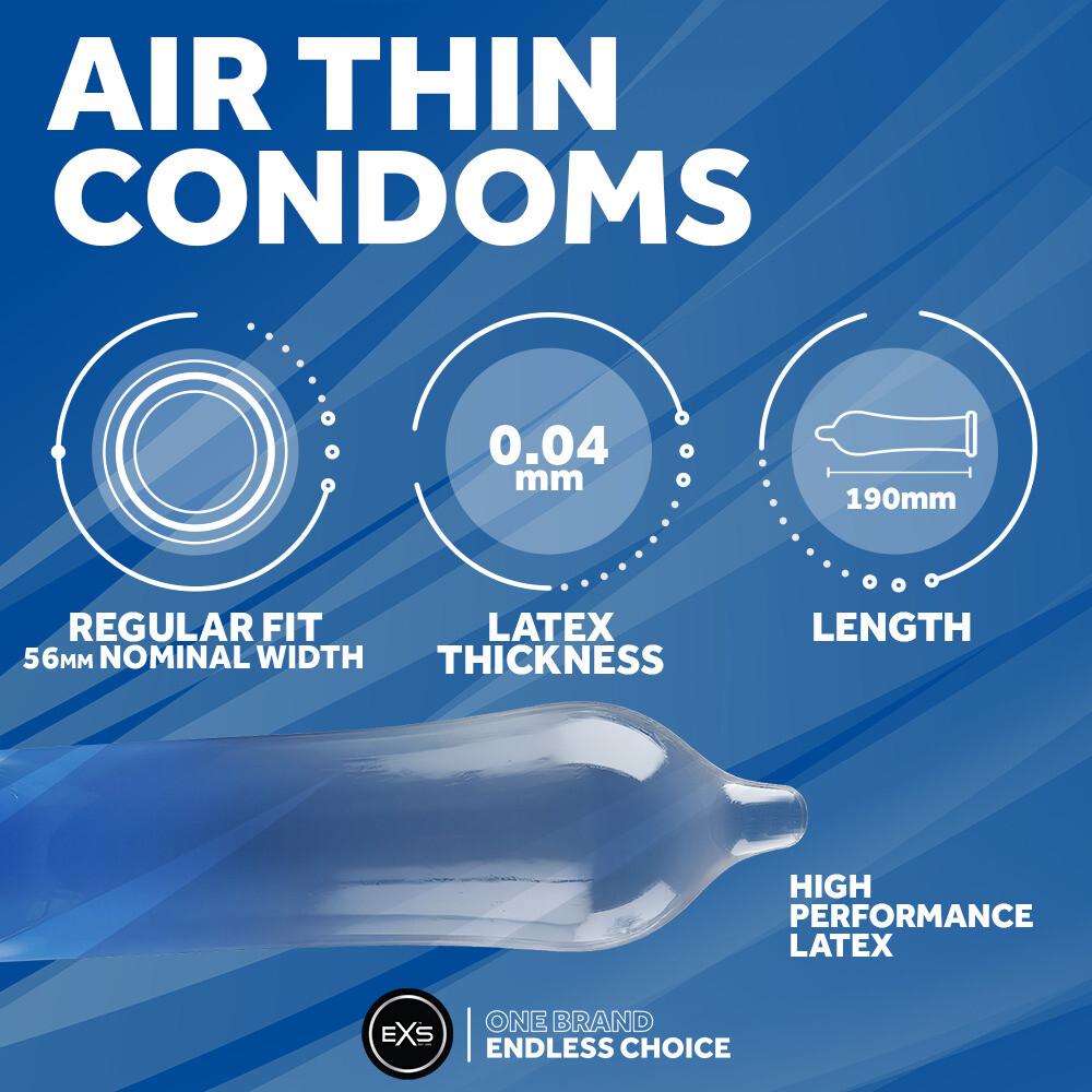 Preservativi Ultra Sottili Exs Air Thin thumbnail 3
