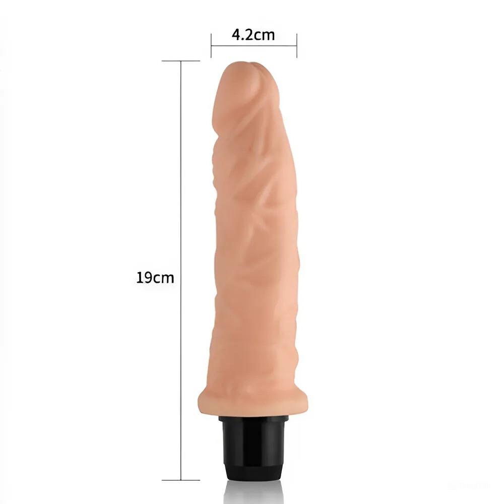 Vibratore Realistico Mike 19 cm thumbnail 4
