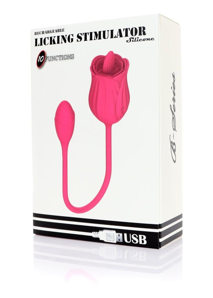 Flower Vibratore Doppia Stimolazione  thumbnail 2